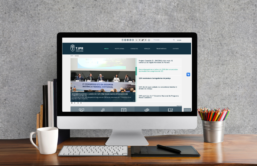 Site do TJPR apresenta instabilidades